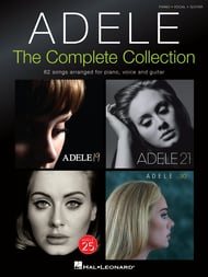 Adele: The Complete Collection piano sheet music cover